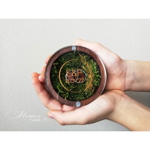 Round Ring Box with Magnetic Closure