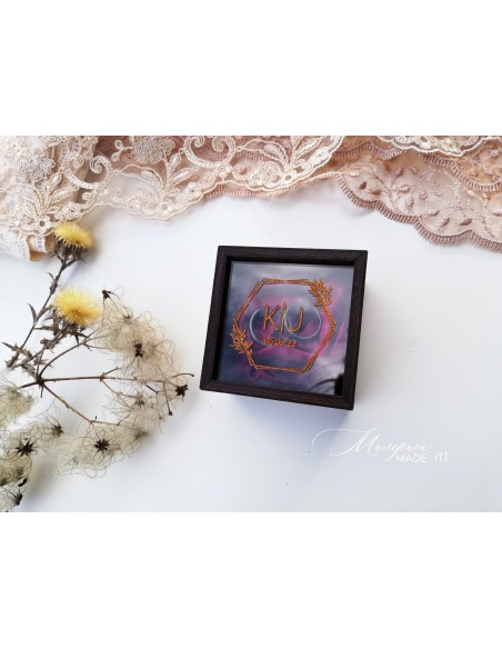 Velvet Ring Box – Personalized Wedding Box