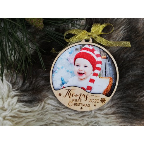 Коледна играчка " Моята първа Коледа"