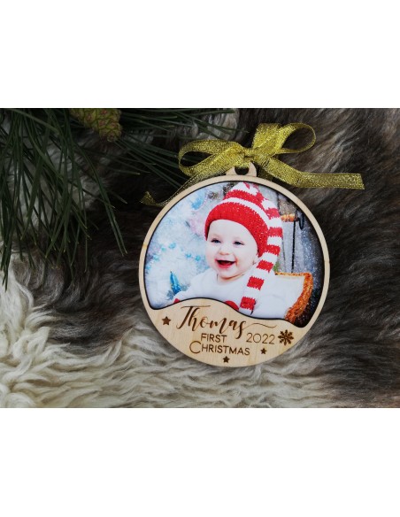 Коледна играчка " Моята първа Коледа"