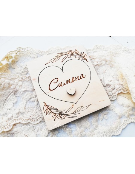 Gift and invitation for godmother