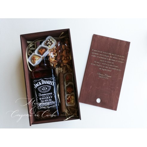 Wooden Personalized Invitation Box for Best Man and Groomsman | Handmade