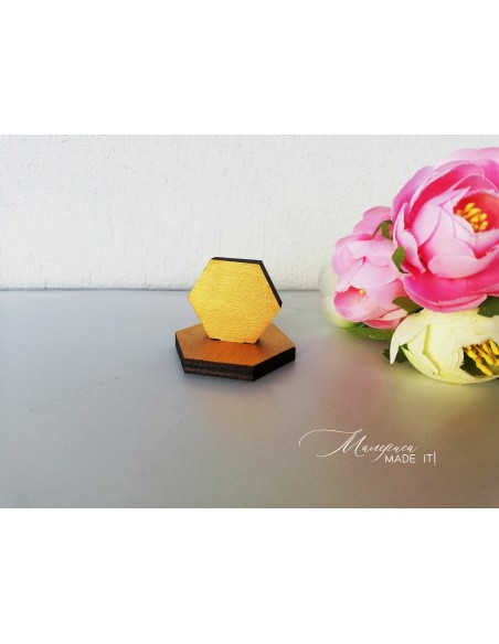 Table number holder or menu card - Polygon