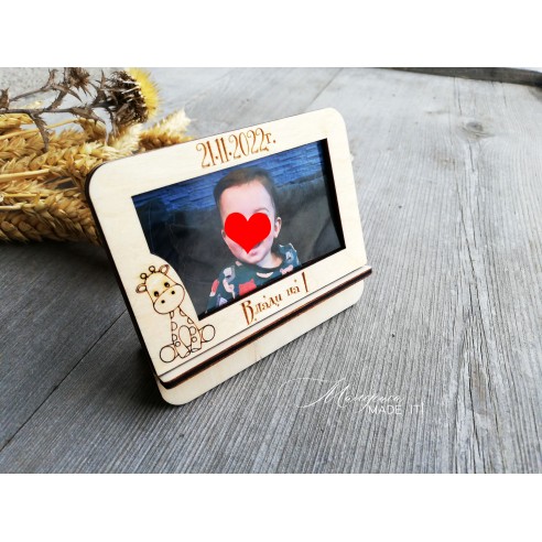 Mini photo frame - gift for guests