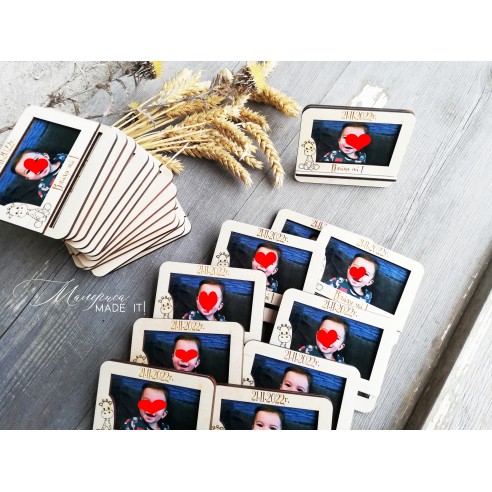 Mini photo frame - gift for guests