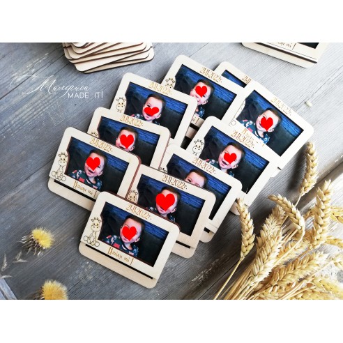 Mini photo frame - gift for guests