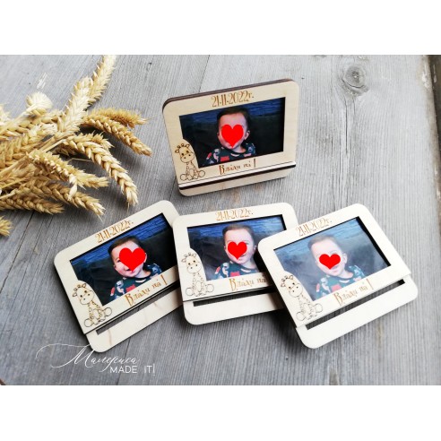 Mini photo frame - gift for guests