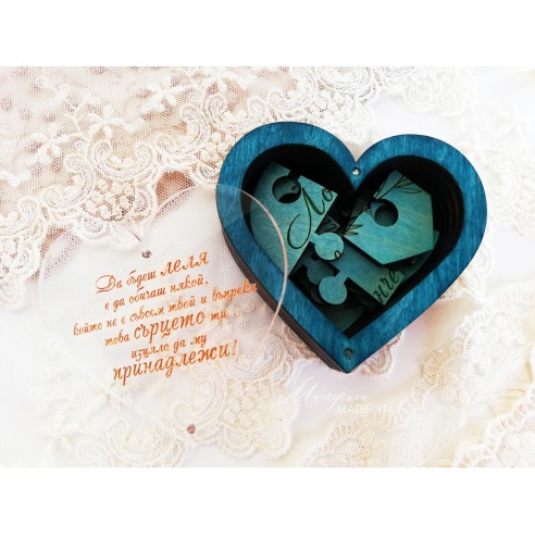 Gift invitation for best man, bridesmaid or godparents