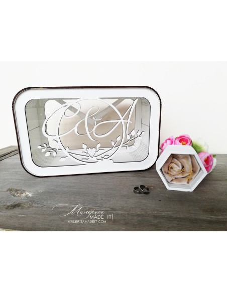 Wedding Envelope and Gift Box | Personalized Wooden Box