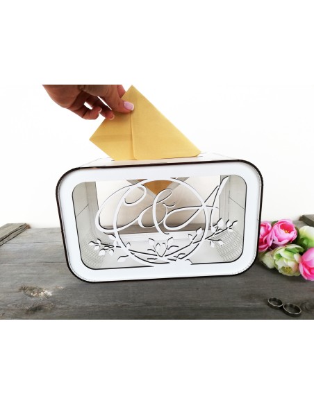 Wedding Envelope and Gift Box | Personalized Wooden Box