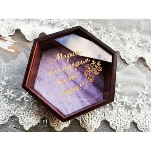 Personalized Belgian Chocolate Box | Best Man and Bridesmaid Invitation or Just a Thank You