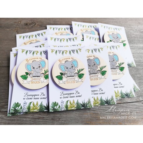 Gift for guests "Elephant"