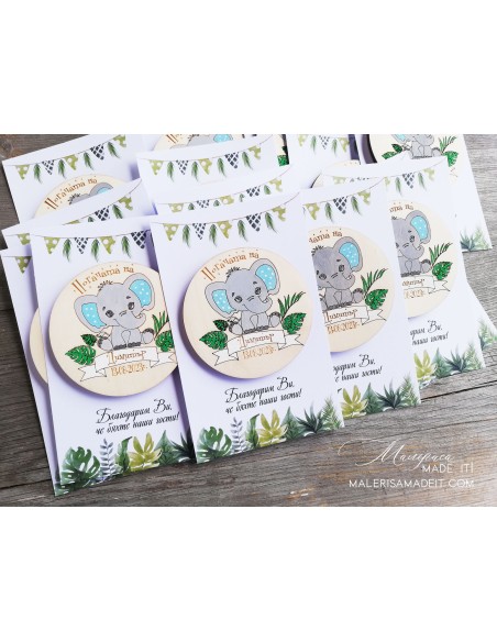 Gift for guests "Elephant"