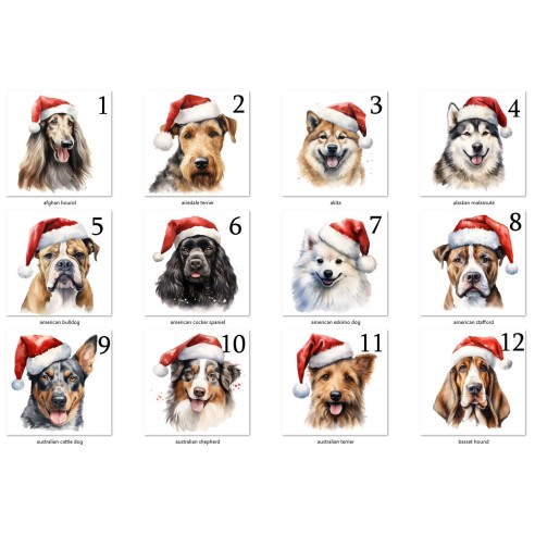 Christmas tree ball with dogs