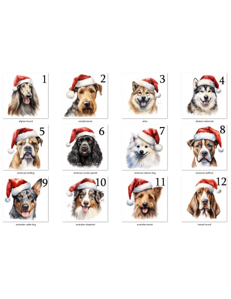 Christmas tree ball with dogs