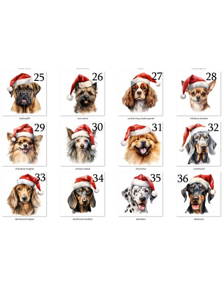 Christmas tree ball with dogs