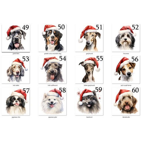 Christmas tree ball with dogs