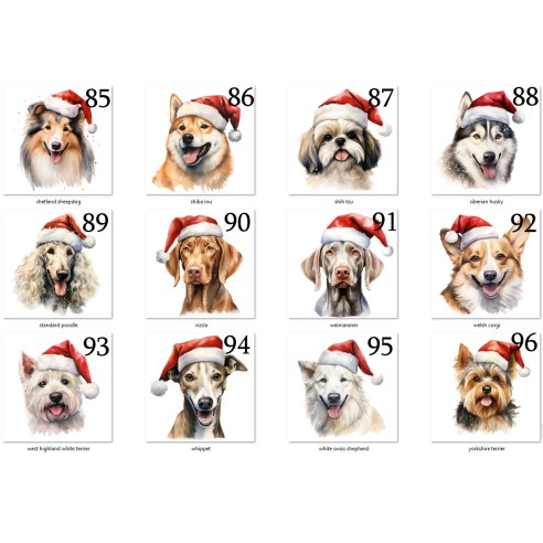 Christmas tree ball with dogs