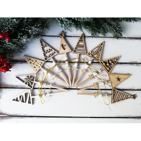 Christmas pie luck - Christmas tree