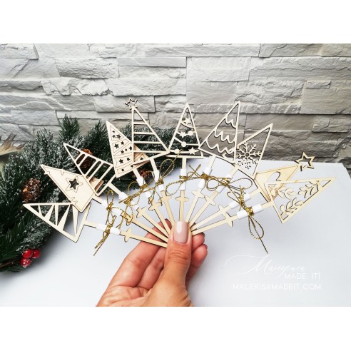 Christmas pie luck - Christmas tree