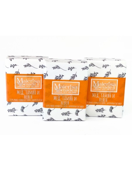 Natural soap - Honey, Frankincense and Calendula.