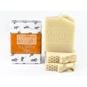 Natural soap - Honey, Frankincense and Calendula.