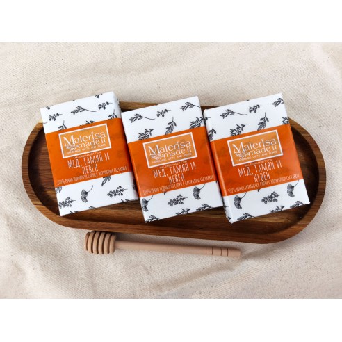 Natural soap - Honey, Frankincense and Calendula.