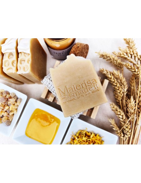 Natural soap - Honey, Frankincense and Calendula.