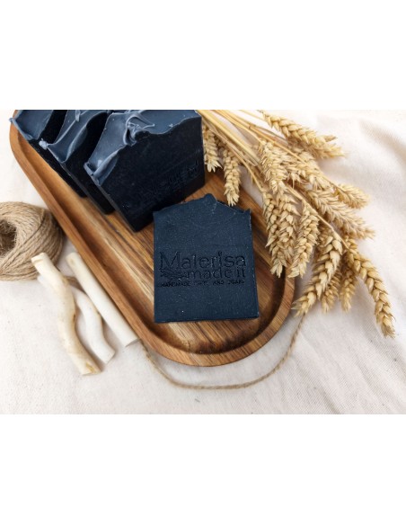 Natural soap - Activated charcoal and Tea tree.