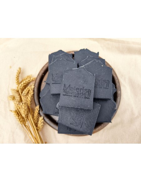 Natural soap - Activated charcoal and Tea tree.