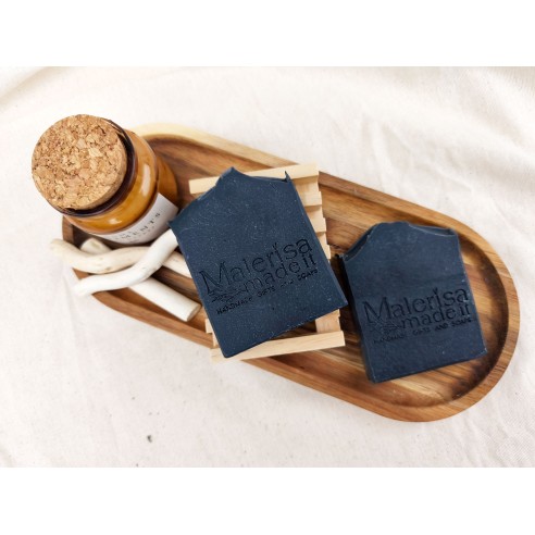 Natural soap - Activated charcoal and Tea tree.