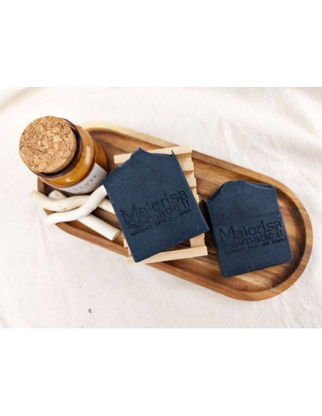 Natural soap - Activated charcoal and Tea tree.