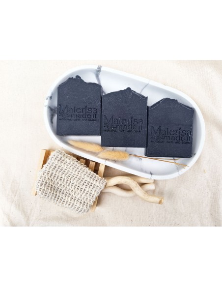 Natural soap - Activated charcoal and Tea tree.