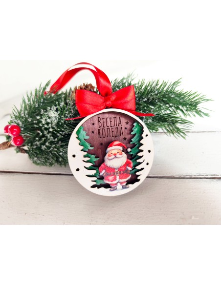 Personalized Christmas tree toy - Santa Claus