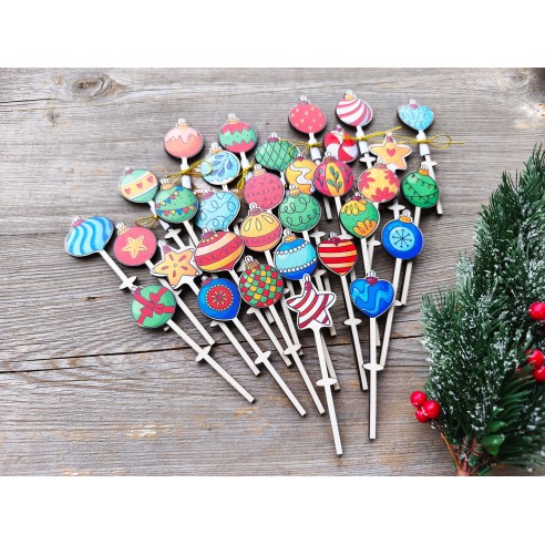 Christmas lucky charms - mix of 10 pcs.