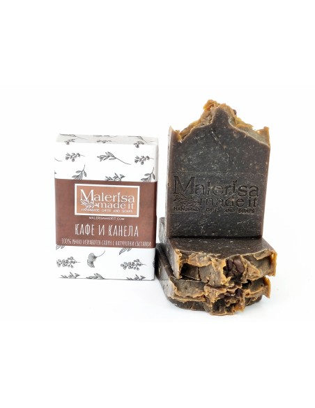 Gift box with 4 natural soaps - For her