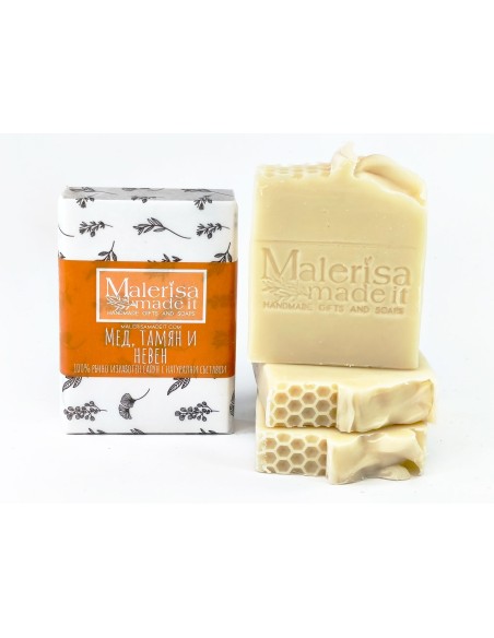 Gift box with 4 natural soaps - For her