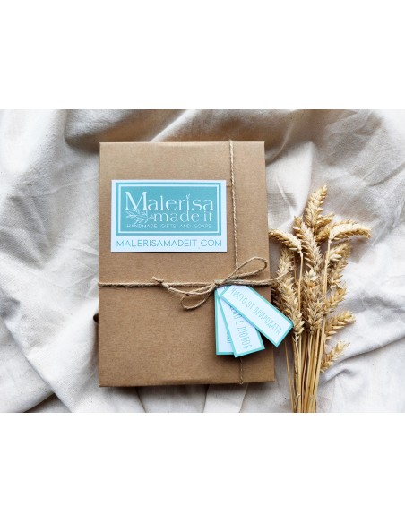Gift box with 4 natural soaps - For her