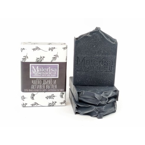 Gift box with 4 natural soaps - For him