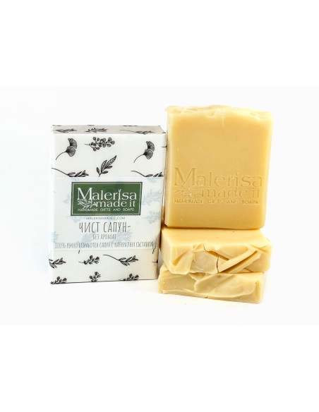 Gift box with 4 natural soaps - For him