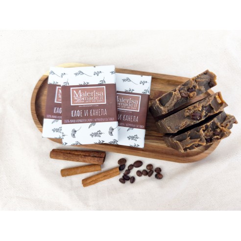 Gift box with 4 natural soaps - For him