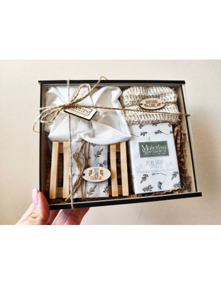 Gift box with natural soap - Relax