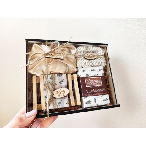 Gift box with natural soap - Relax