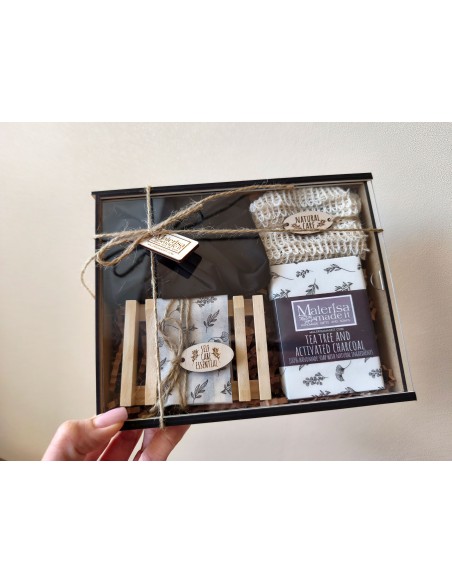 Gift box with natural soap - Relax