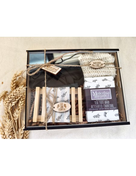 Gift box with natural soap - Relax