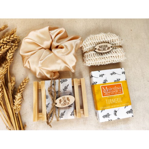 Gift box with natural soap - Relax