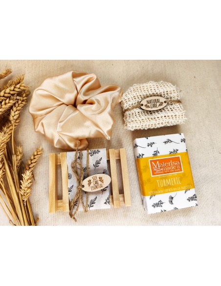 Gift box with natural soap - Relax