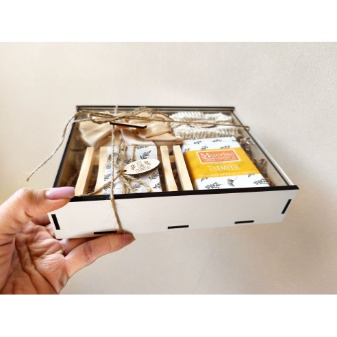 Gift box with natural soap - Relax