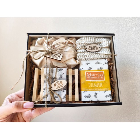 Gift box with natural soap - Relax
