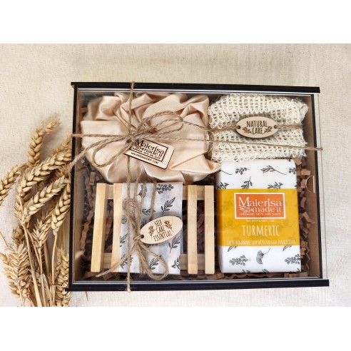 Gift box with natural soap - Relax